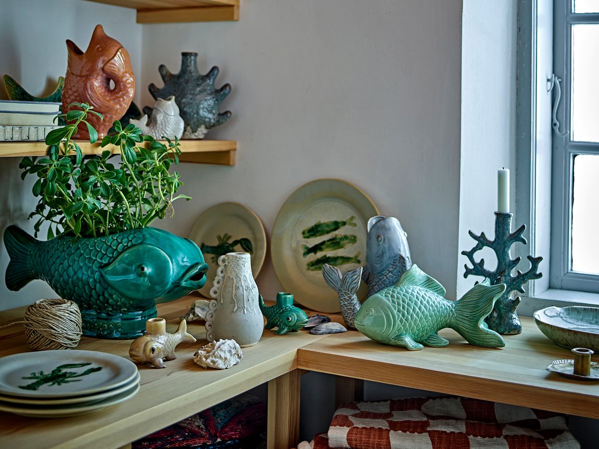 Bloomingville Hiro Potteskjuler Grønn