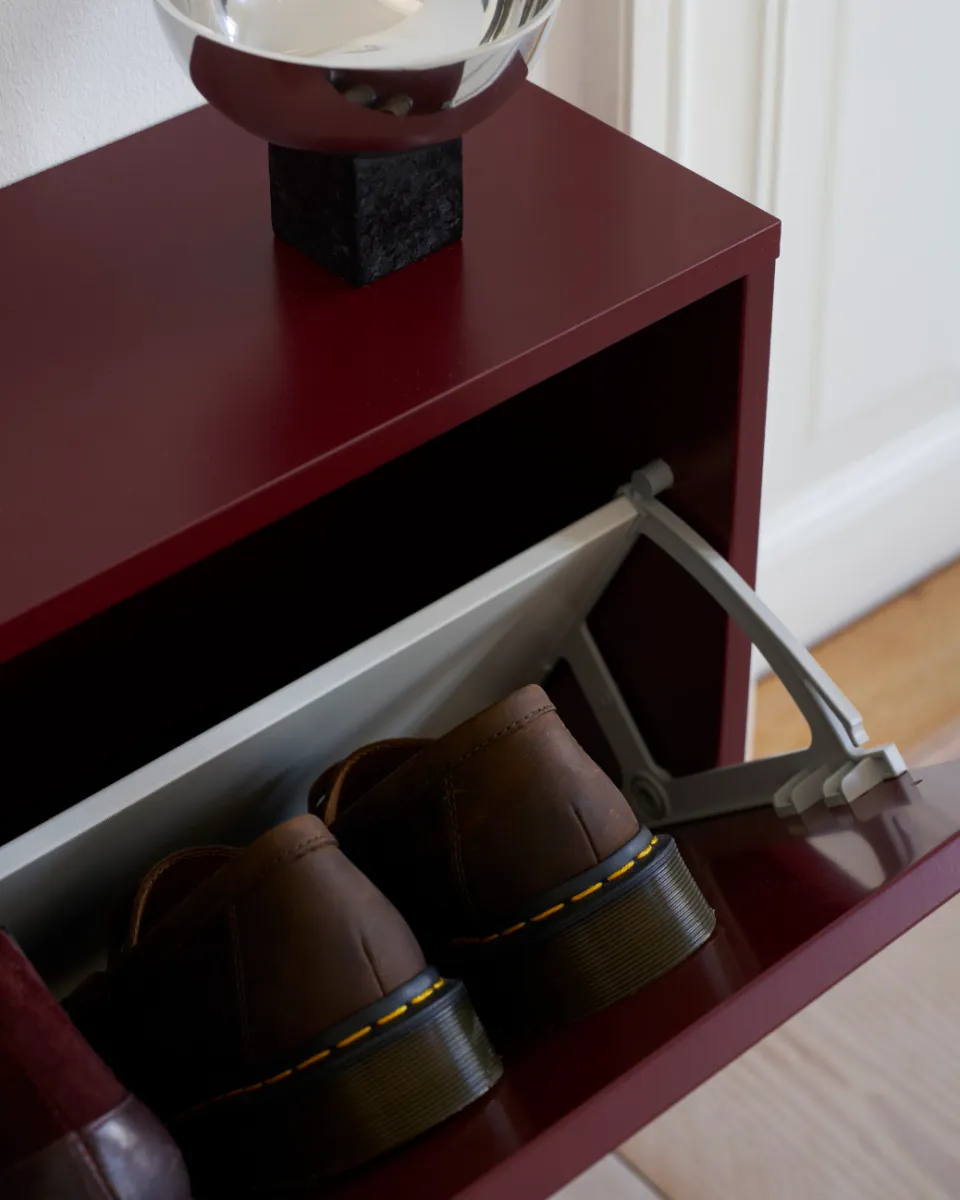 ReCollector Skoskap Smalt Maroon Red