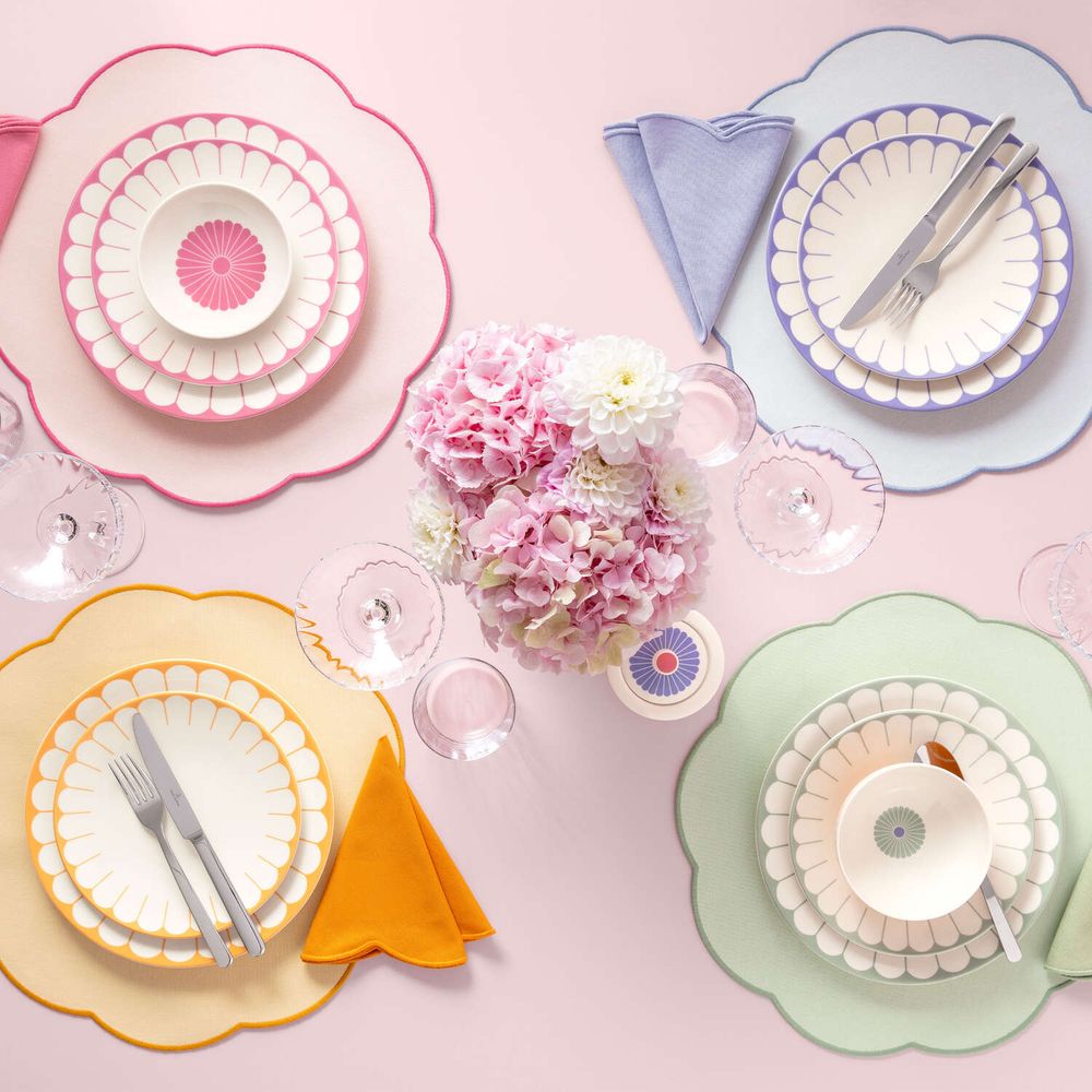 Villeroy & Boch Fleur Accessoires Cassis Spisebrikke Bomull 40 cm