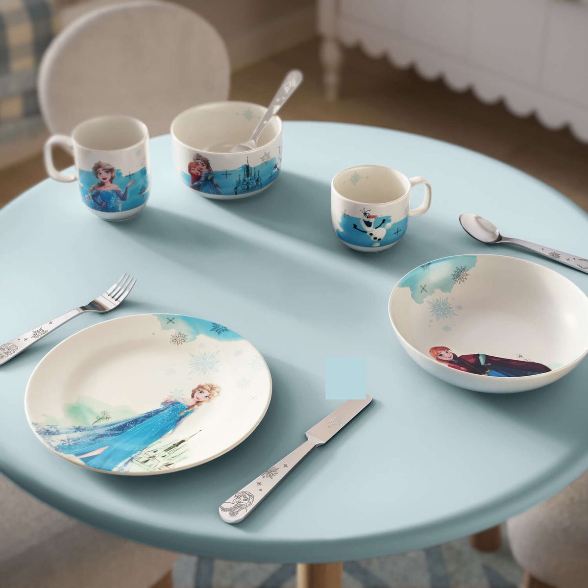 Villeroy & Boch Disney Frozen Barnebestikk 4 deler
