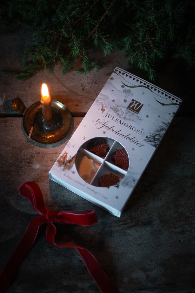 Wik & Walsøe Julemorgen Sjokoladestjerner 8 biter