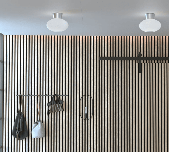 Hovedbilde Belid Bullo Plafond Ø27cm Aluminium Opalglass