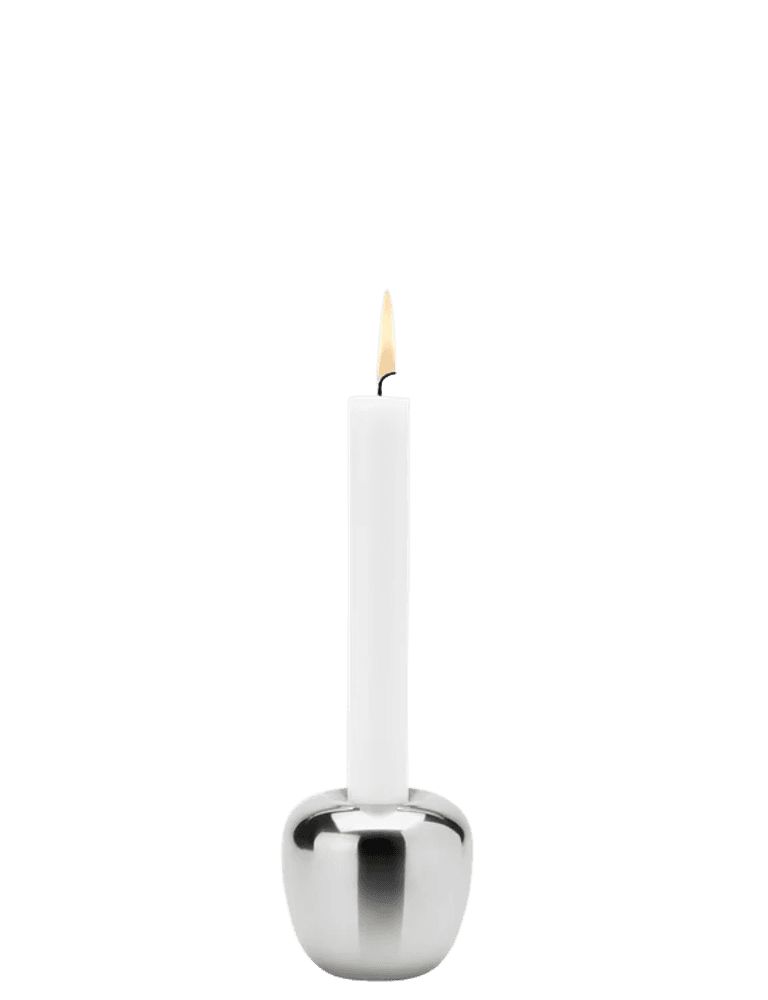 Stelton Ora Lysestake H 8 cm Krom