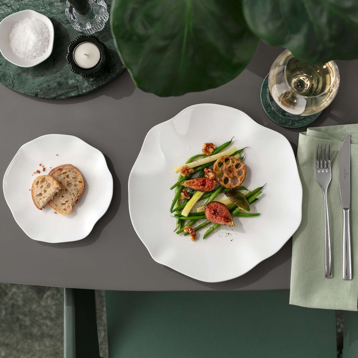 Villeroy & Boch Pura Asjett 17 cm Hvit