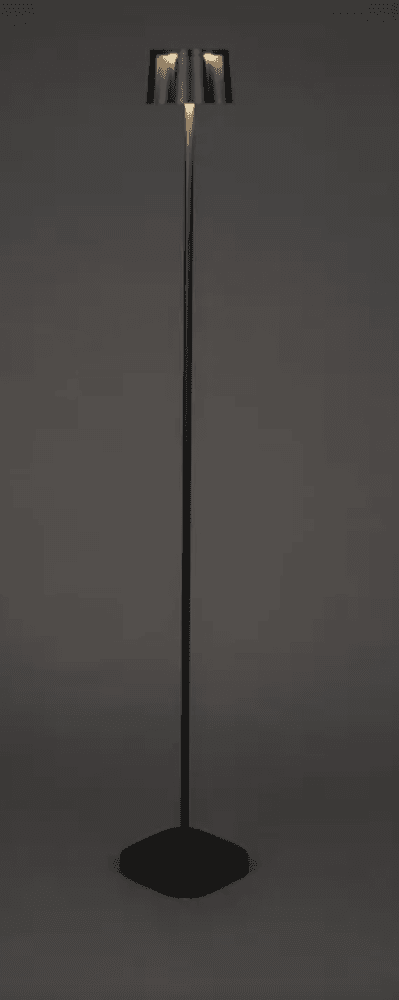 Trend Collection Nice gulvlampe – oppladbar og dimbar, sort